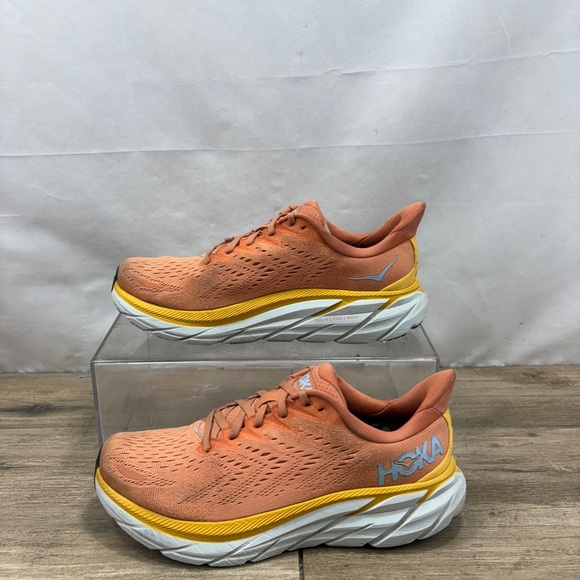 Hoka One One Clifton 8 Wide Sun Baked W Size 9D Women’s‎ - Picture 2 of 9